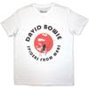 David Bowie Spiders From Mars T-shirt Small White
