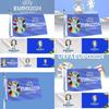 Durable Polyester 2024 Euro Cup Team Flag For Soccer Fans Vibrant Banner
