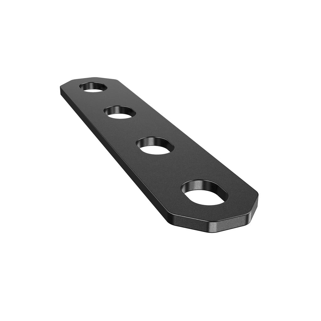 Kaedear Motorcycle Universal Stainless 2mm Universal Set of Custom Brackets X 4 X 20 X Brackets, Steel, Thick, Fit, 2, (KDR-YX-S10-4M8) (M8 Holes/100