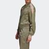 Adidas Vrct Jacket With Tiger Embroidery And Striped Solid Color Zipper Loose Fit Unisex Outerwear Artifact-Green FI6720
