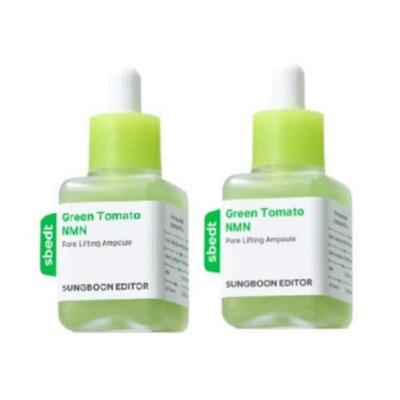 Ingredient Editor Grüne Tomate NMN Poren Lifting Ampulle Doppelset 40ml × 2