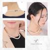 [CRANES COLLECTION] Shell Pearl Necklace 8mm Made in Japan Formal Wear for Weddings and Funerals Comes with Case 5-Year Warranty In-House Production
