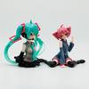 Two-dimensional Miku Pressed Instant Noodles Accented Hatsune Bust Future Figure Model Desktop Ornament Gift
