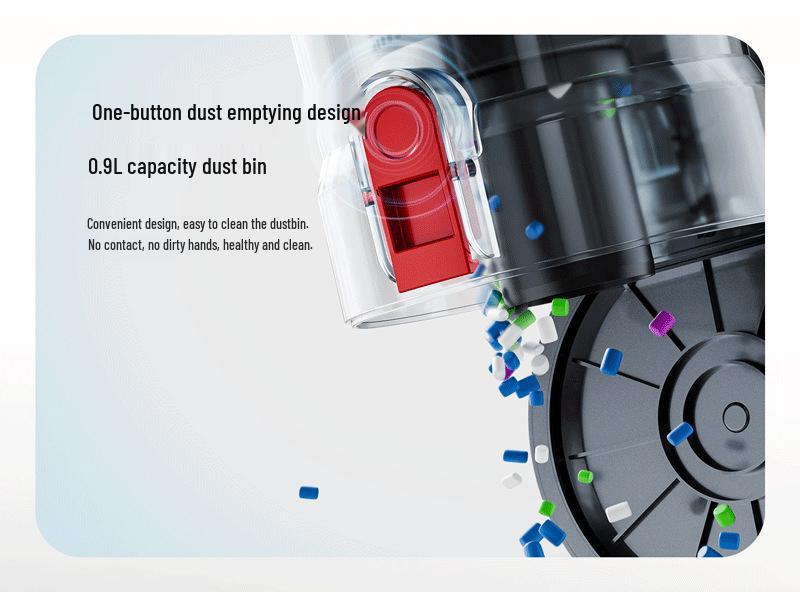 Aspirator portabil de mare putere pentru îndepărtarea acarienilor și aspirație puternică