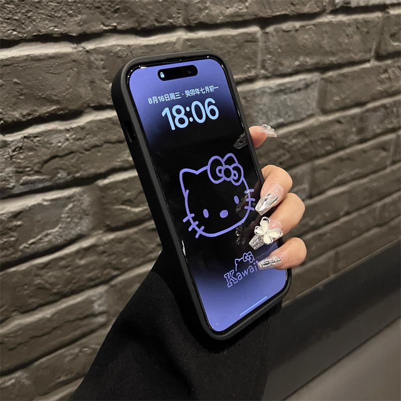 Cartoon Cat Soft Phone Case For iPhone 15 16 Pro Max Cases iPhone 14 13 12 11 Pro Max XS Max XR X 7 8 Plus 16e Shockproof Cover