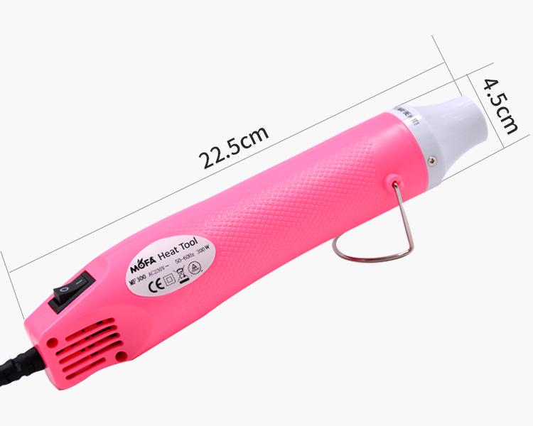 230V Hot Air Gun for Heat Shrink, Stamps, DIY Crafts & Clay - Australian Standard, Constant Temperature.