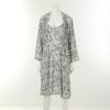 30d PolyeSter Floral Women S Gown Set Wgn2503a Wgn2503b