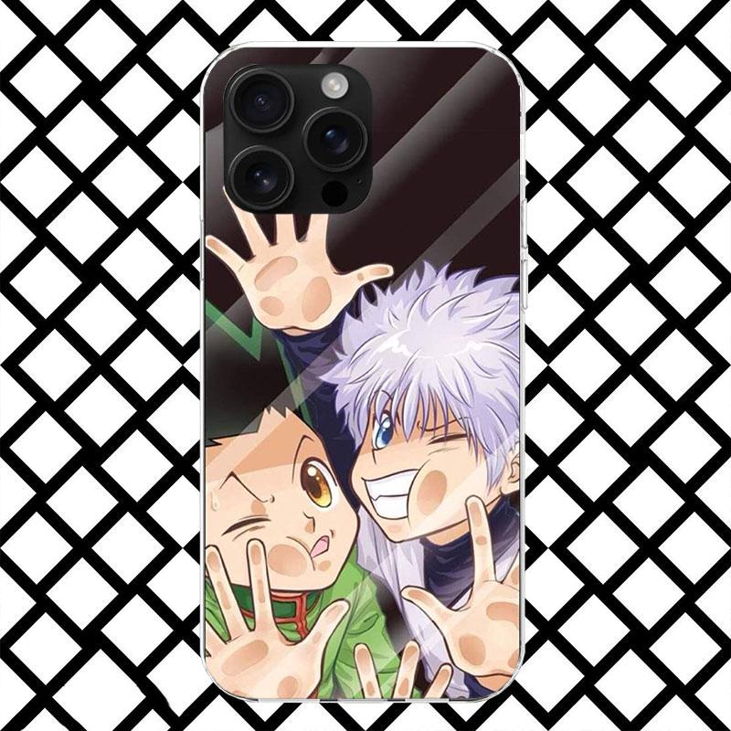 Hunter X HXH Anime Phone Case for iPhone 17 Air 16 16E 15 14 Plus 13 Mini 12 11 Pro Max 7 8 + SE 2020 Soft Cover Fundas 17 Air 1