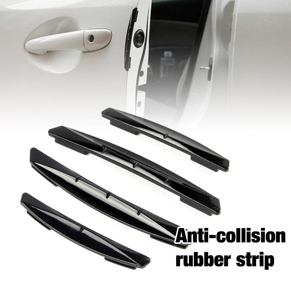 4PCS Car Sticker Door Edge Guards Trim Molding Protection Strip Scratch Protector Car Crash Barriers Door Guard Collision