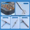 34-in-1 Ratchet Screwdriver Set with S2 Alloy Bits for Household and Car Repairs