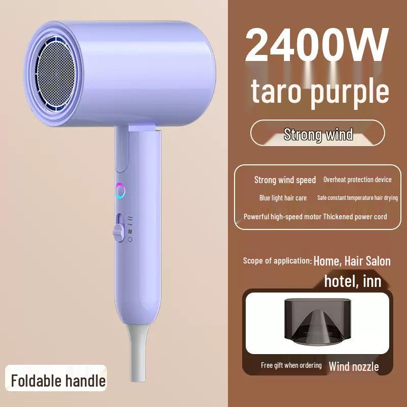 High-Power Foldable Travel Hair Dryer for Quick Drying
