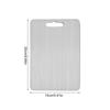 Double-Sided Titanium Kitchen Chopping Board Food Grade Kitchen Cutting Mat Portable Cutting Board Serving Tray for Vegetable