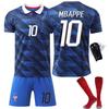 Set Tricou Fotbal Franța Sezon Nou #10 Mbappe