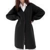 Women's Loose Zipper Multicolor Jacket Fashionable Temperament Coat