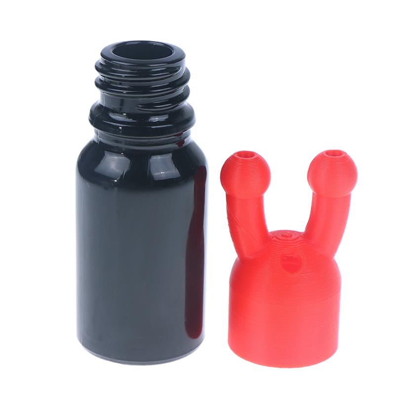 Auslaufsicherer Aroma Ätherisches Öl Inhalator Mini Ätherisches Öl und Parfüm Inhalator Spenderflasche Roter Verschluss Ätherisches Öl Inhalator
