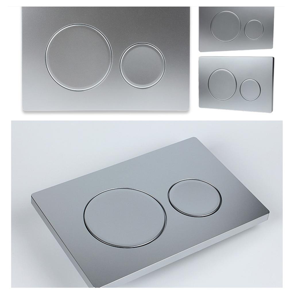 Stille Dobbelspyling Skjult Toalett Sisternepanel Moderne ABS Design Bad Spylepanel Enkel Installasjon for Sigma