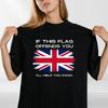 UK Flag T-Shirt – Funny Patriotic Graphic Tee, Union Jack Pride Shirt, Unisex