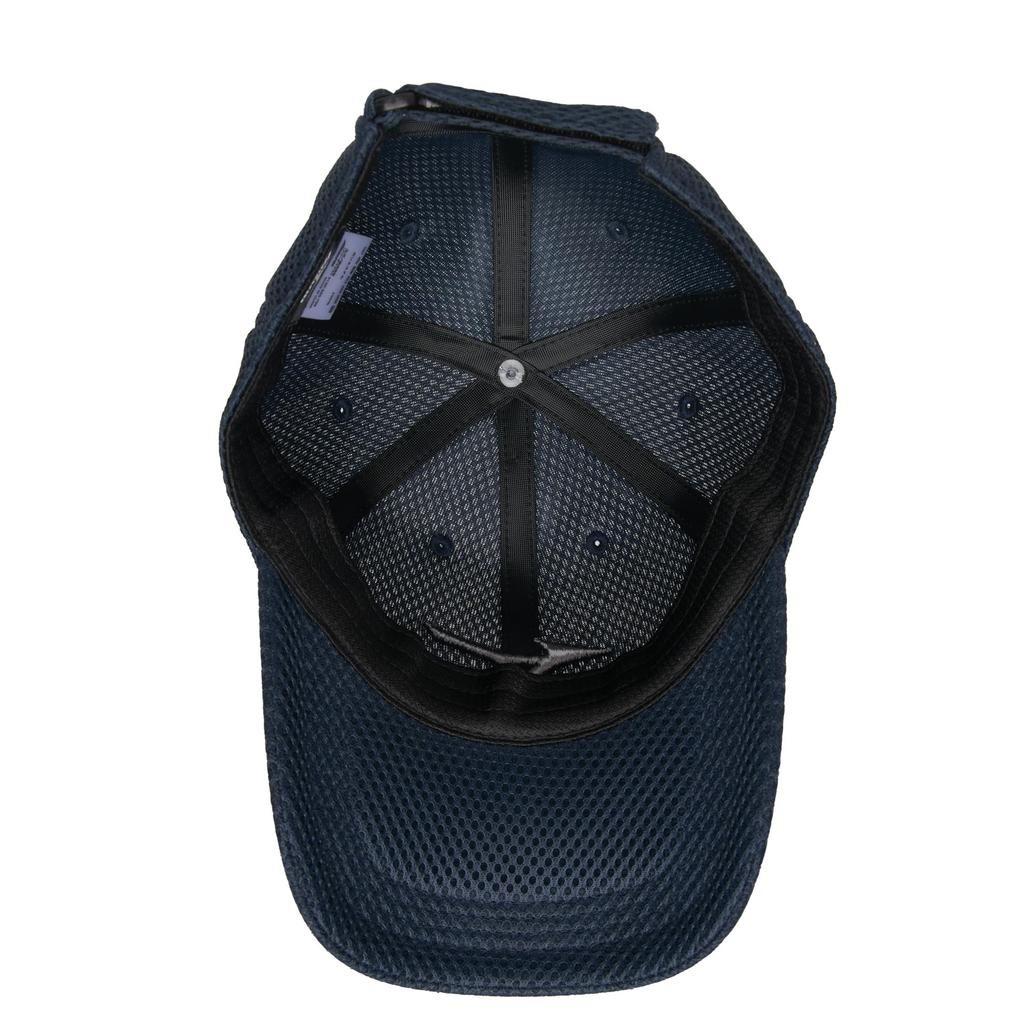 Mizuno Air Mesh Everyday Size C2JWB156 Men's Cap, Breathable, Summer, Sports, Use, Navy, (Head Circumference 56-60cm)