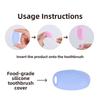 6Pcs Breathable Toothbrush Protective Caps Waterproof Toothbrush Head Cover  Outdoor Adventures