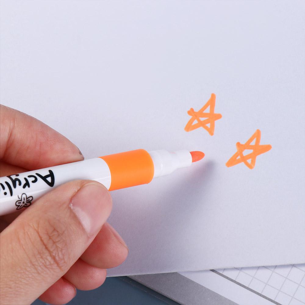 Graffiti Acrylic Paint Marker Set Non-toxic Colorful Painting Pen  Kids Children