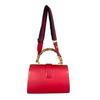 Gucci Dionysus Bamboo Handbag Leather Red Women 448075 Used