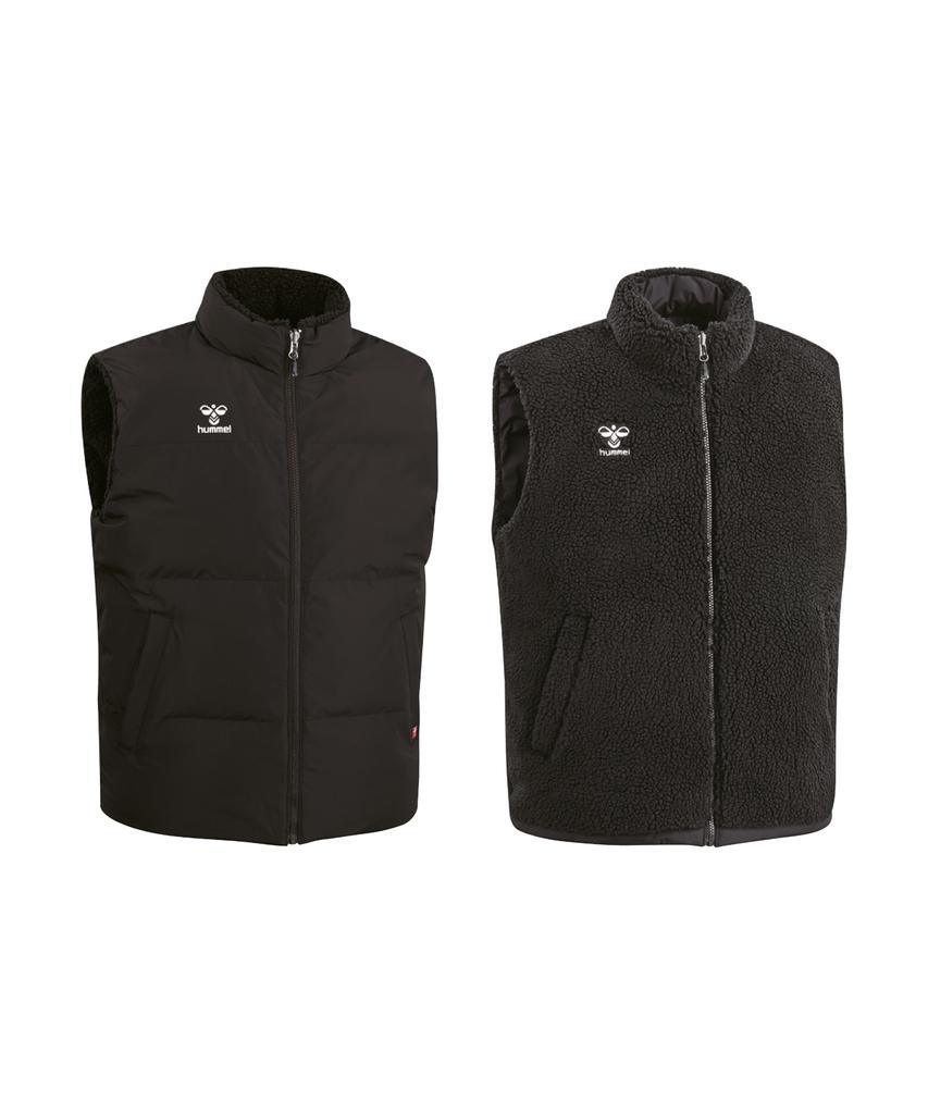 Hummel Functional Reversible Padded Vest - Black (Hm-6889)