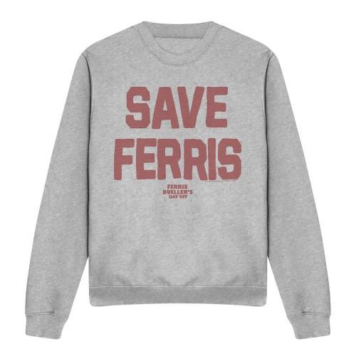Ferris Bueller´s Day Off Unisex Adult Save Ferris Sweatshirt