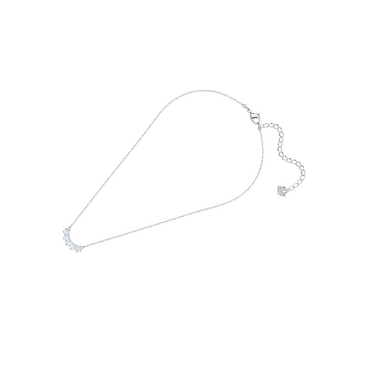 Swarovski Sunshine Rhodium Plated Necklace Women Necklace White-Gold 5472490
