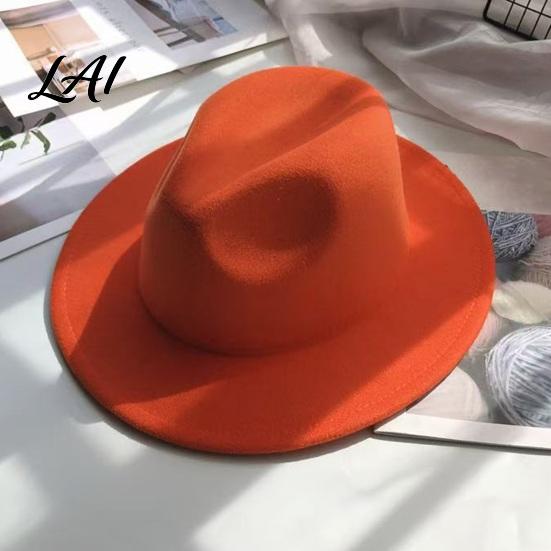 Photogenic Outdoor Cap Unisex Fedora Hat Short Brim Wool Blend Retro Panama Hat Cap Felt Winter for Men Women 1920s Party Costume Autumn Warm