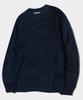 PLACESTUDIOMAN Daily Minimal Round Crew Neck Loose Fit Long Sleeve Knit_4 Colors