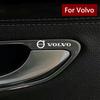 10Pcs Car Emblems Metal Stickers Interior Decoration Decal For EX90 V60 V40 XC90 S60 XC60 V50 V70 S90 XC40 S80 T6 V90 EX30