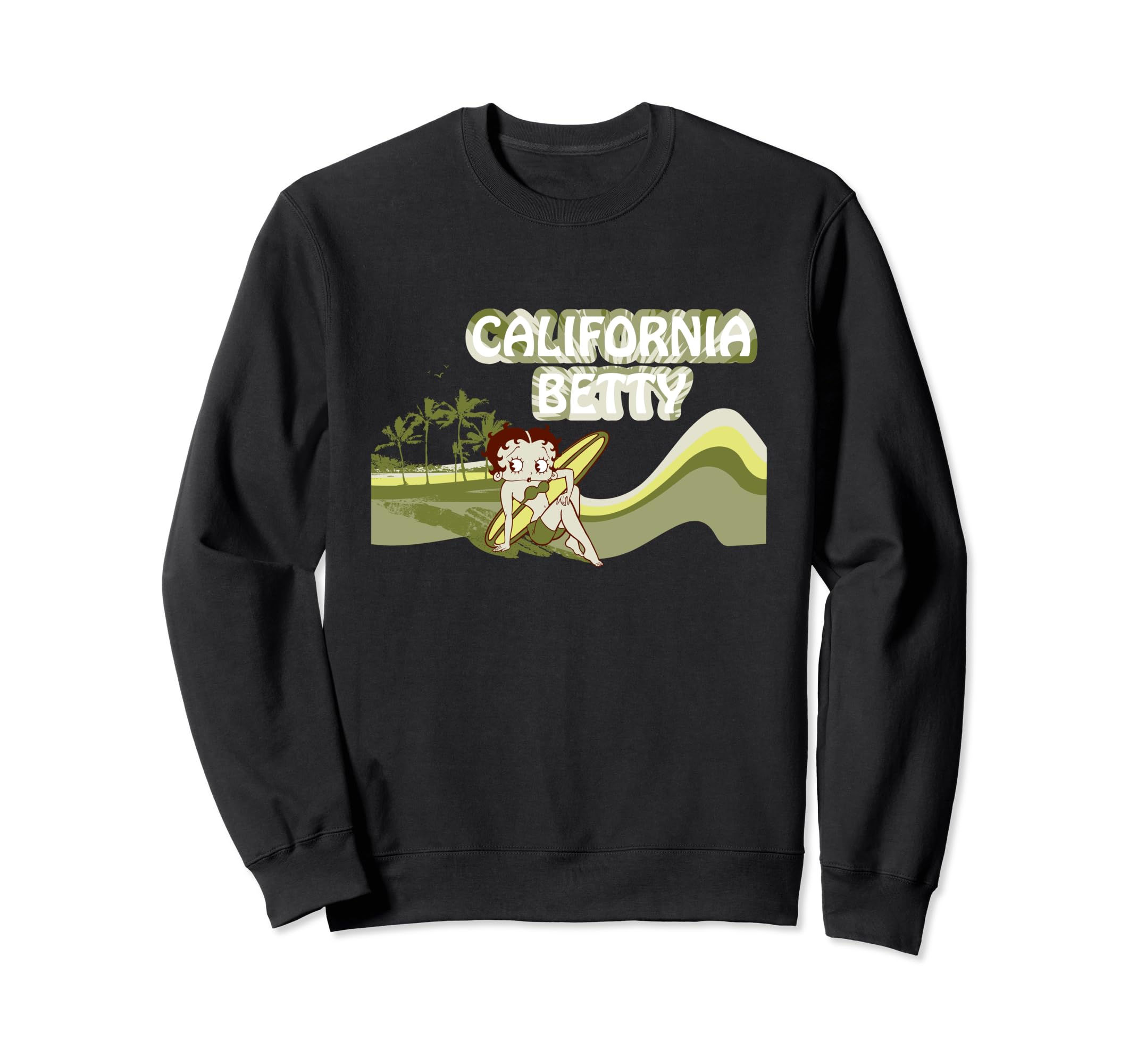 Свитшот Betty Boop California Betty Beach