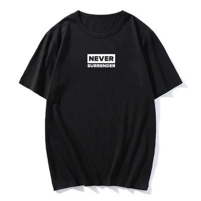 Never Surrender Tee Charlie Kirk Freedom Tshirt Cotton Oneck Short Sleeve Male Tshirts Casual Loose Fashion MenWomen T Shirt