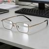 Men Pure Titanium Business Eyeglasses Frame Anti Radiation Lenses Women Square Glasses Prescription Myopia Reading Eyewear Frame