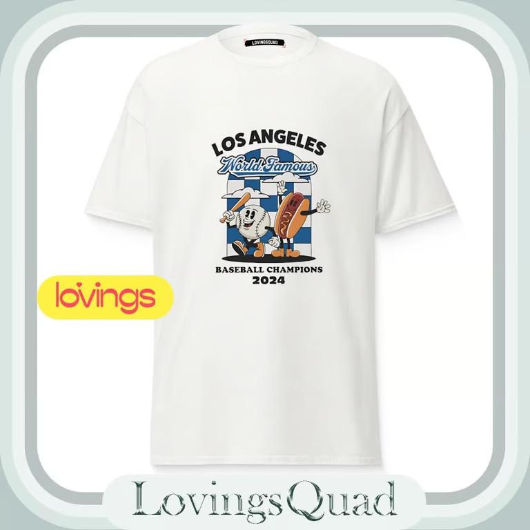 Лос-Анджелес Доджерс Графическая футболка Унисекс Футболка S