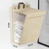 Household Storage Foldable Laundry Basket Multifunctional Storage Wall-mounted Laundry Basket Sundries Storage Accessories
