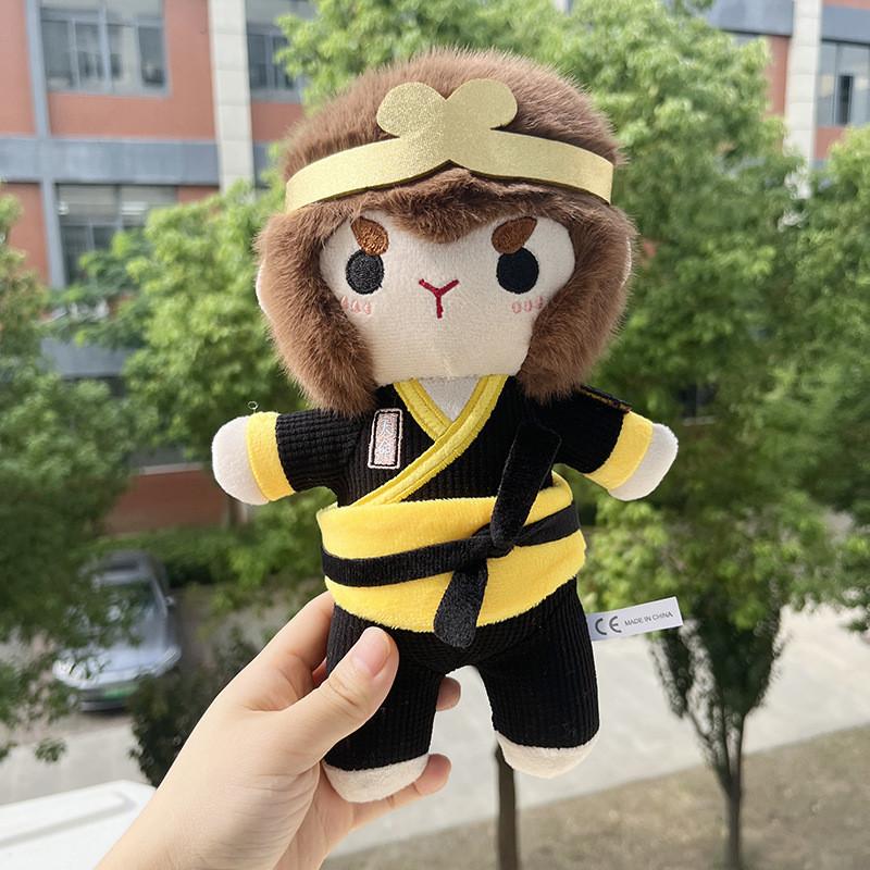 

Myth Black Wukong Zhu Bajie Plush Toy Stuffed Animal Doll Decoration Gift Kids Wukong 25cm