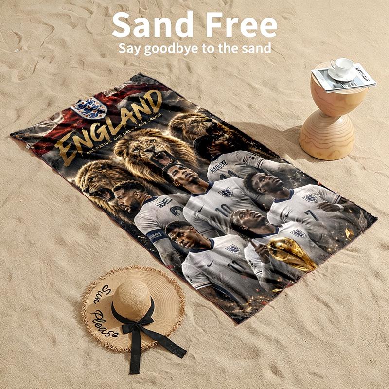 England national football team Beach towels also serve as bath towels summer essential a musthave for the outdoors the beach and the pool