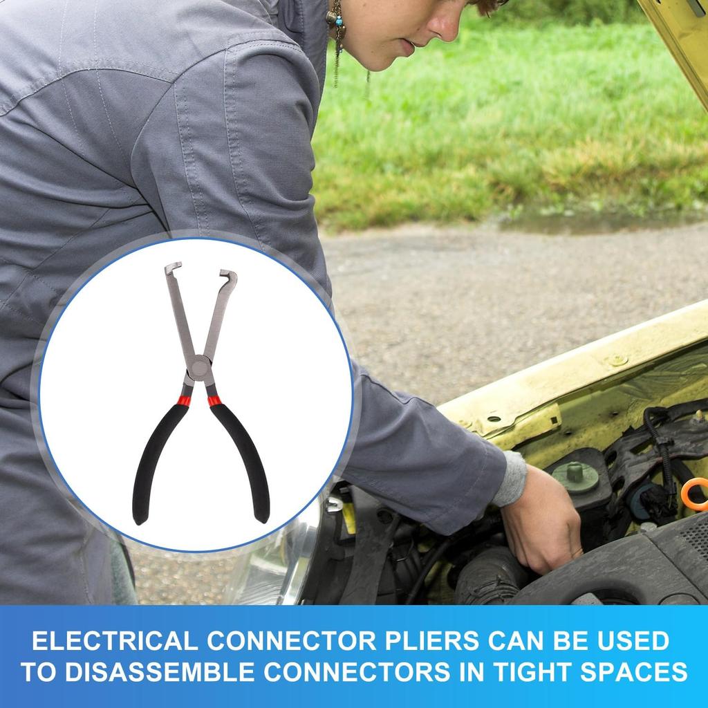 Electrical Disconnect Pliers, Automotive Electrical Connector Pliers Spark Plug Pliers Car Electrical Plug Pliers for Easily Disconnection The