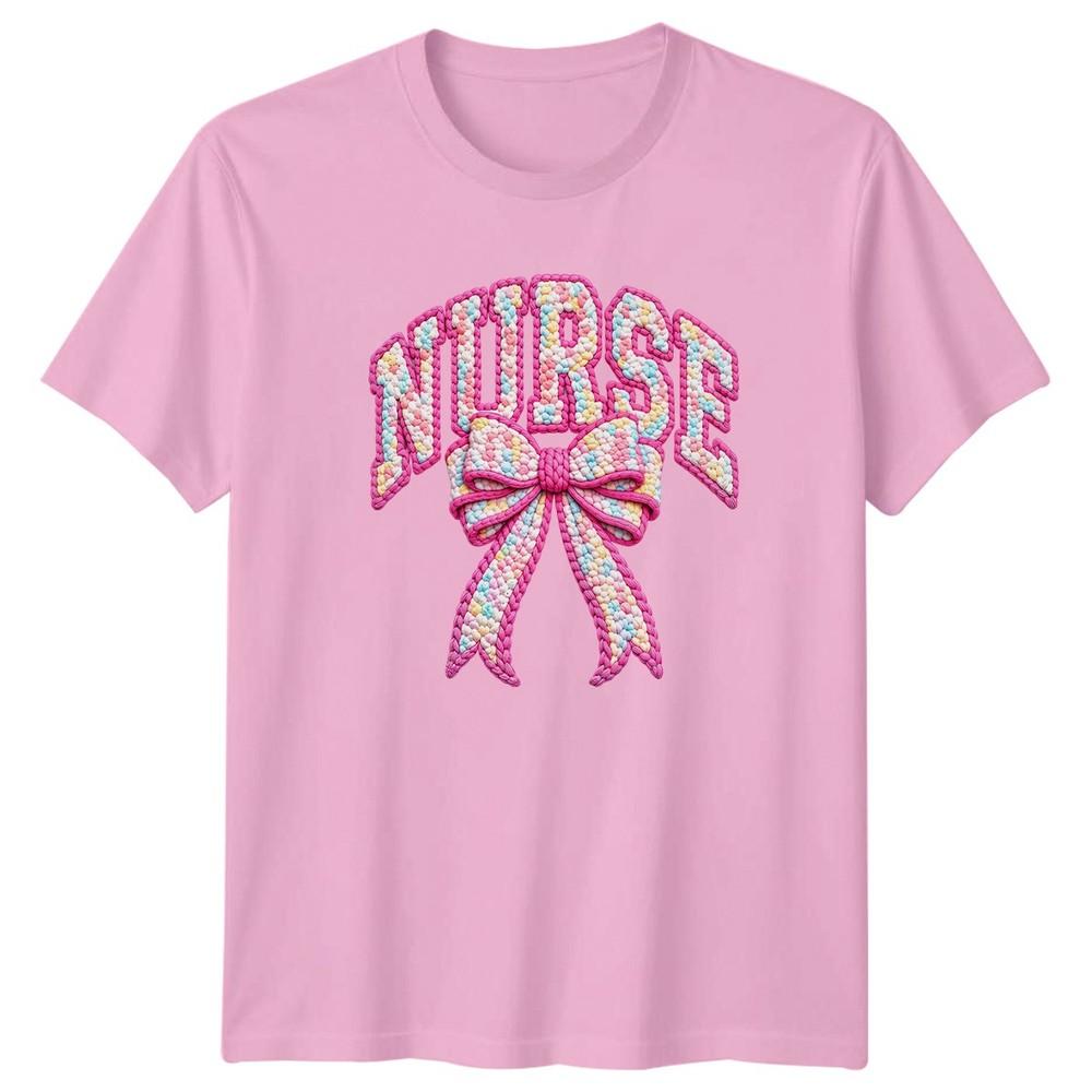 Nurse Unisexs TShirt Candy Kawaii Novelty Healthcare Nurses Week