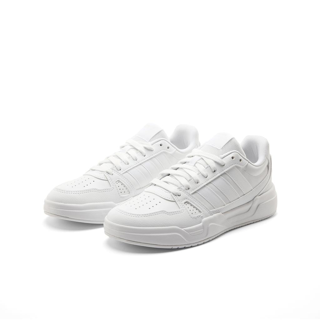 Adidas Lite Baller Pu Sports Comfortable Versatile Low-Top Skate Shoes Unisex Sneakers White JS4358
