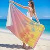 1PC Quick Dry Polyester Beach Towel, Tropical Ocean Pet Print Soft Lightweight Towel, Unisex Absorbent Towel for Beach Camping,