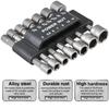 9/14pcs Hex Sockets Sleeve Nozzles Nut Driver Set Screwdriver Set Schroevendraaier Set Bits Sets Tools Socket Wrenches