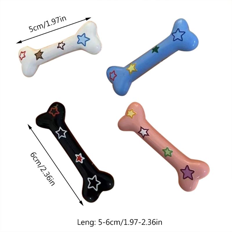 10×Women Dog Bone Designs Hairpin Creative-Popular Hair Clips Girl Charms Lovely Hair Barrettes Styling Hair Accessories