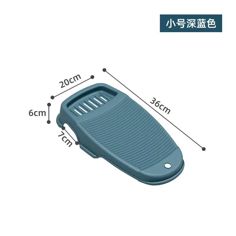 Thickened Washboard for Washing Clothes with Non-slip Washboard for Household Laundry Scrubbing Board