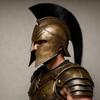 Wearable Bronze Spartan Helmet  King Leonidas Movie Prop, Cosplay Armor, Collectible Gear