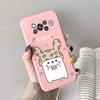 Case For Poco X3 Pro Pocox3 X 3 NFC Cute Heart Flower Back Cover Soft Silicone Matte Protective Funda For Xiaomi Poco X3 Pro Bag
