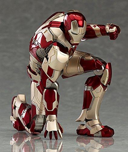 figma Iron Man 3 Iron Man Mark 42 Non-scale ABS & PVC Painted Movable Figure