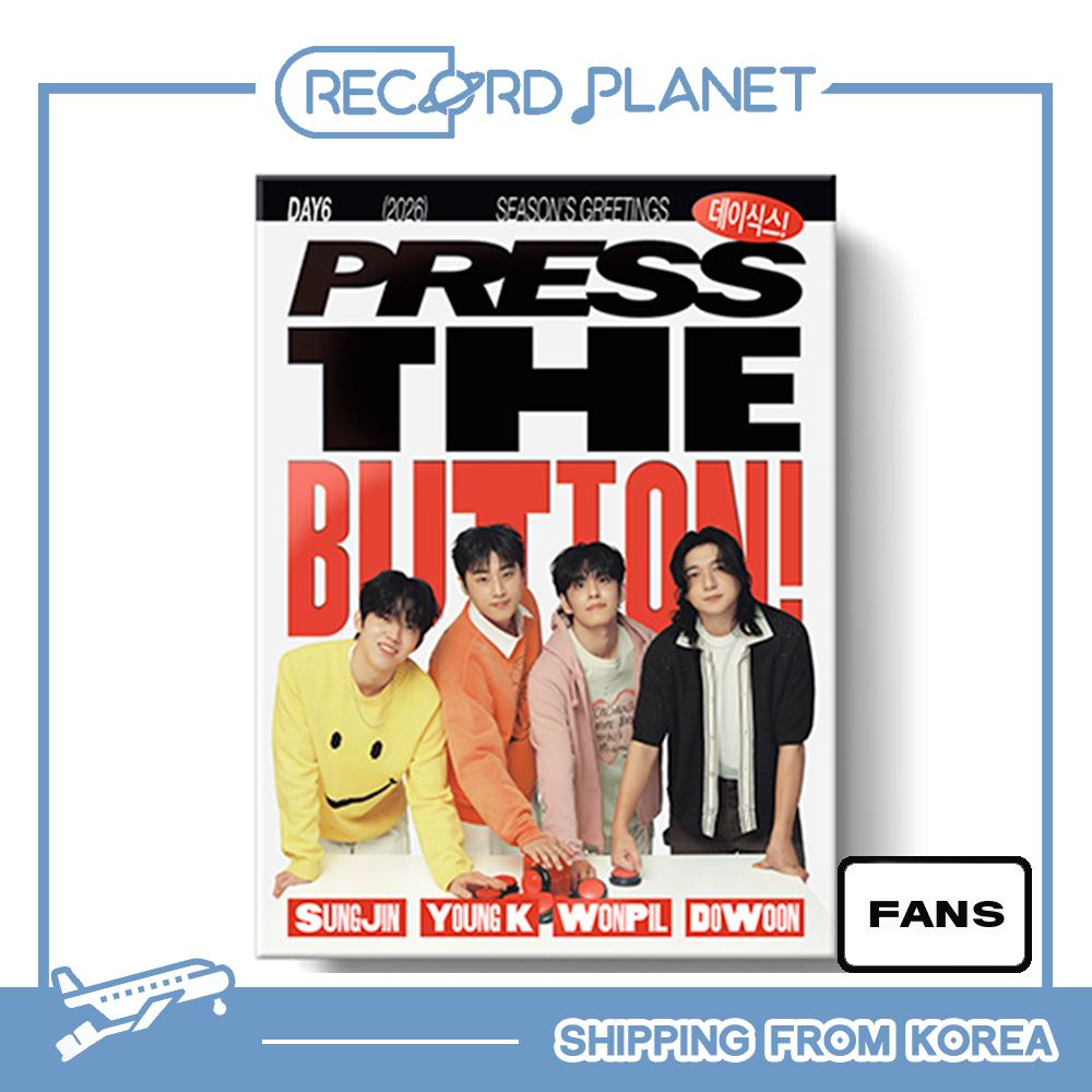 [Pre-order] DAY6 2026 SEASON'S GREETINGS [PRESS THE BUTTON] [POB]