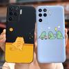 For Oppo Reno5 Lite Case Reno 5F 5Z Cute Cartoon Soft Silicone Phone Case For Oppo Reno 5 Pro Reno5 Lite 5F 5Z Back Cover Bumper
